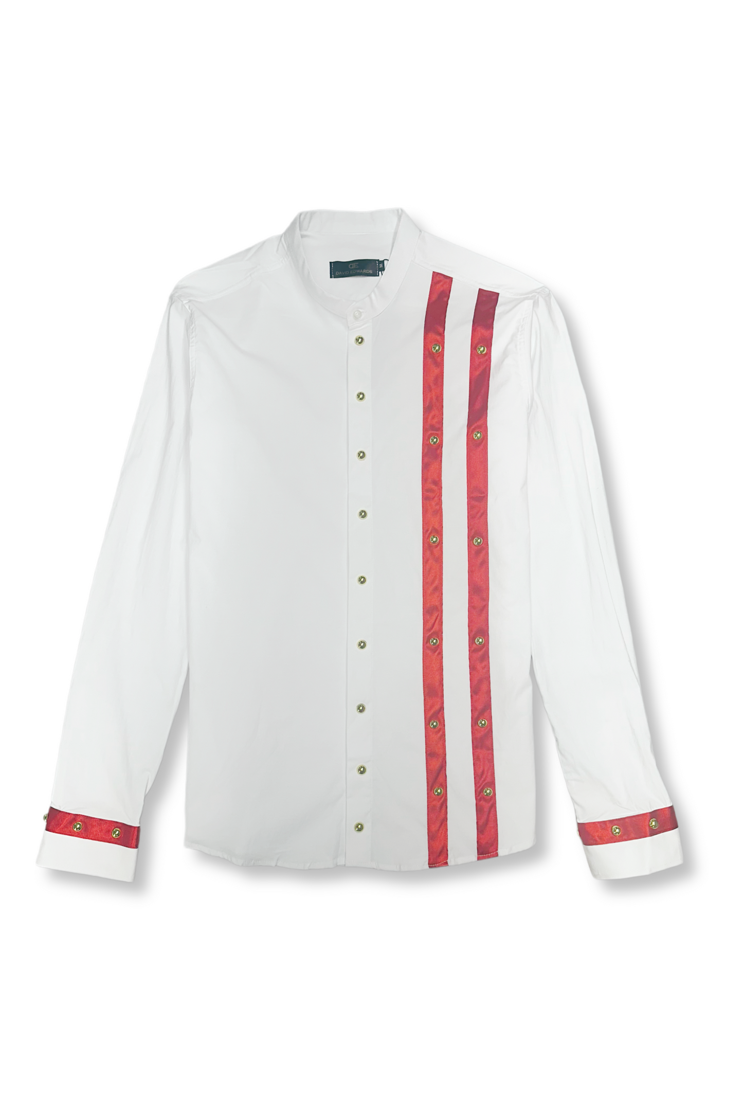 Devo Banded Collar Shirt