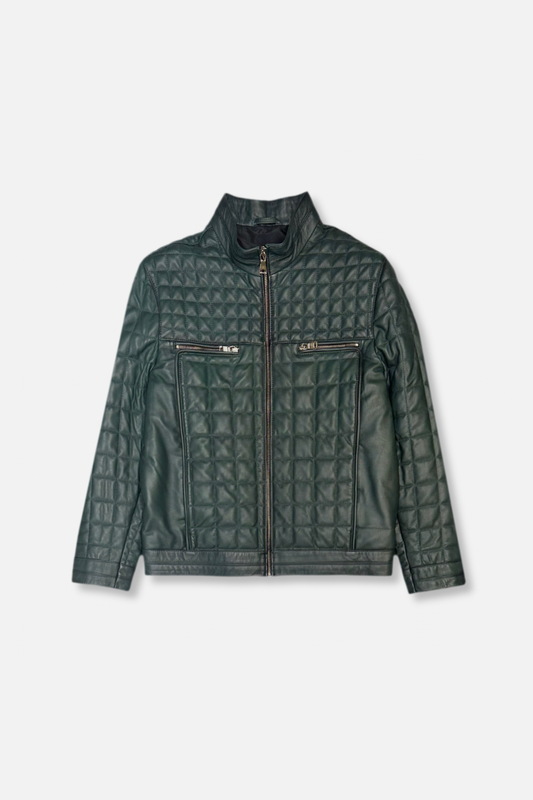 Denzel Quilted Leather Jacket