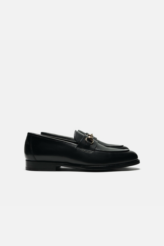 Delaine Horse Bit Slip On Loafers