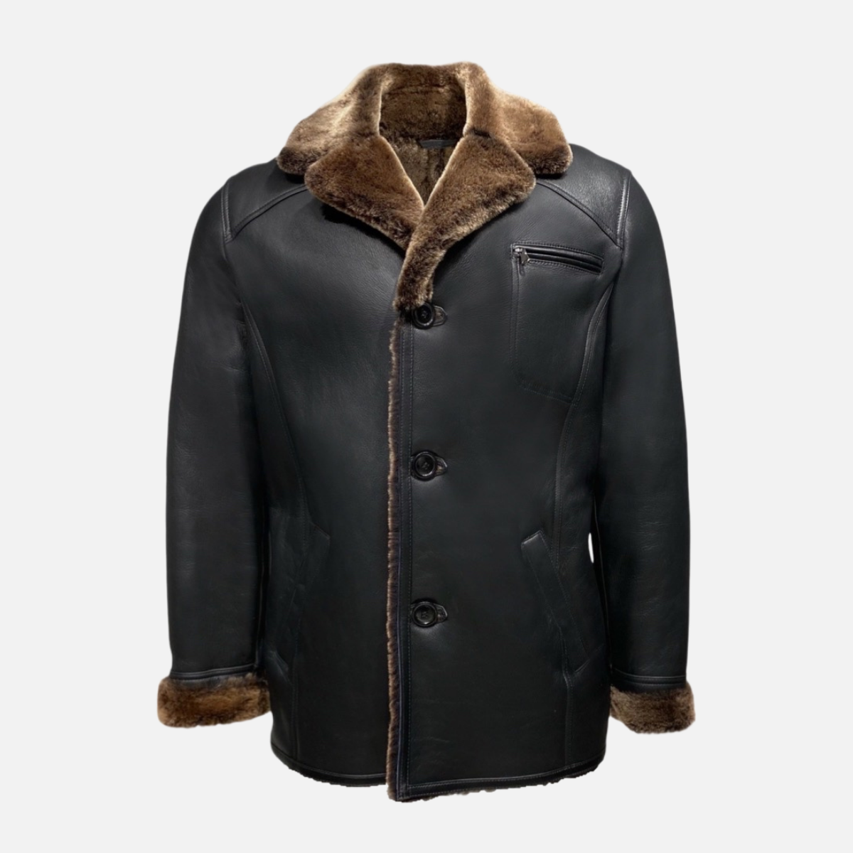 Duran Sheepskin Overcoat