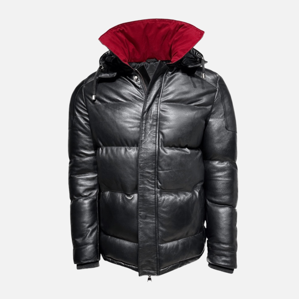 Dyson Down Puffer Leather Jacket