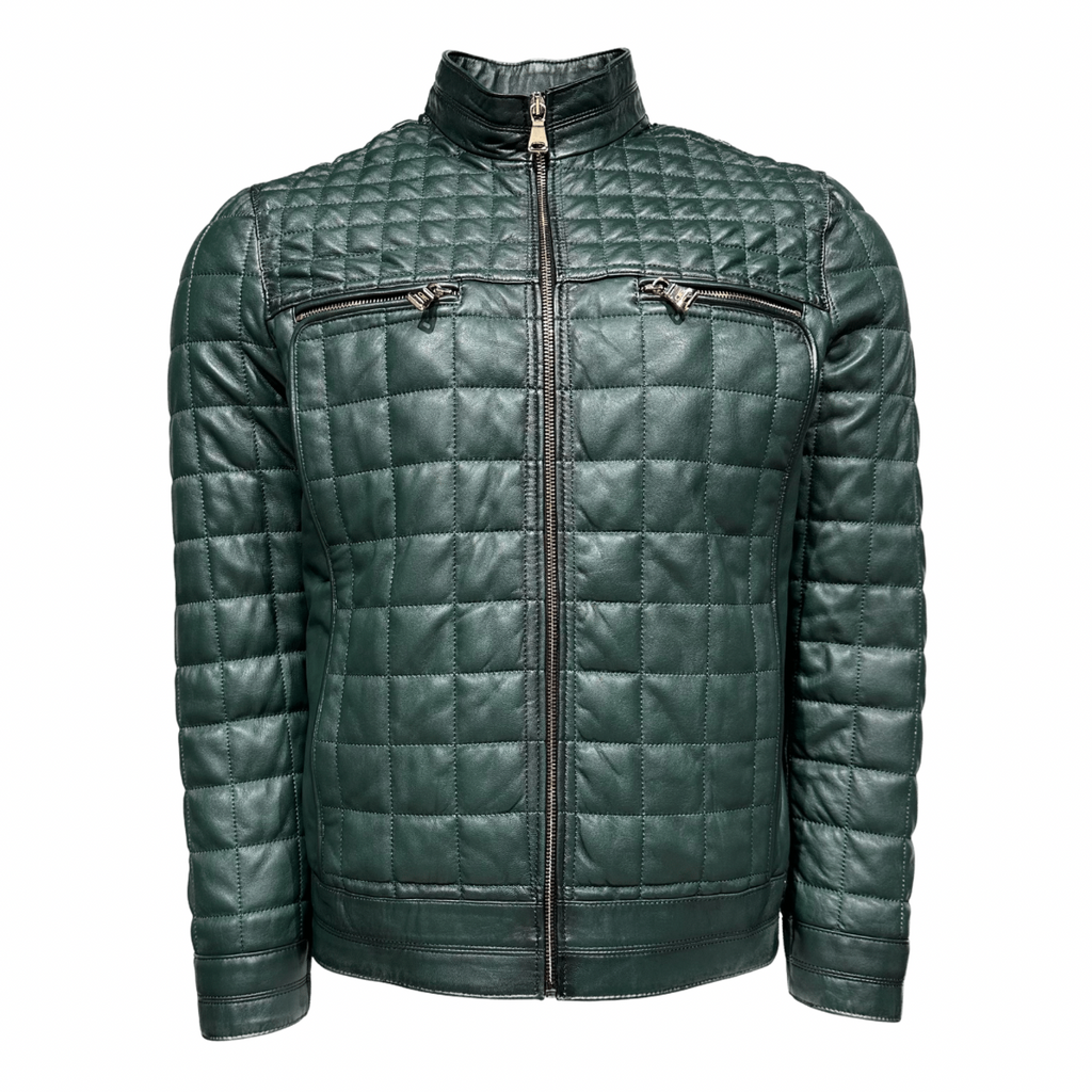 Denzel Quilted Leather Jacket