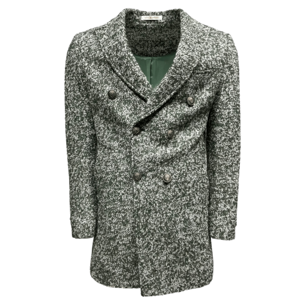 Domino Tweed Overcoat