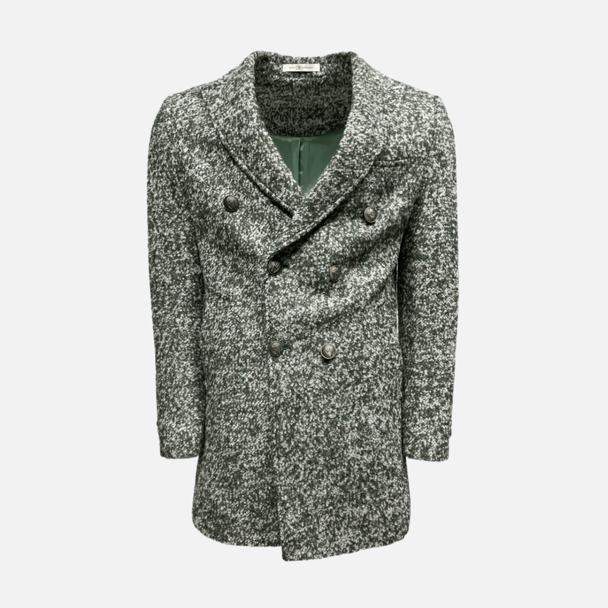 Domino Tweed Overcoat